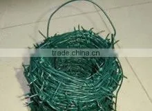 galvanized barbed wire/single strand four pints barbed wire/double strands barbed wire
