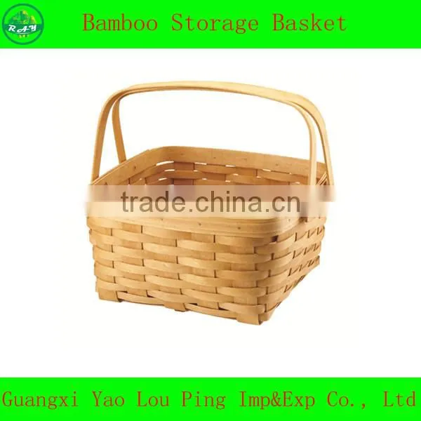 Bamboo Basket For Fruit