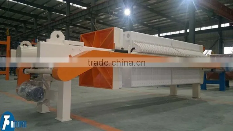 Stainless steel filter press of frame hydraulic press