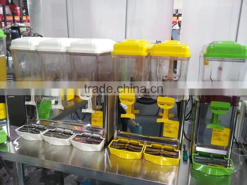 Green Color 12L 2 tanks Beverage Cooler