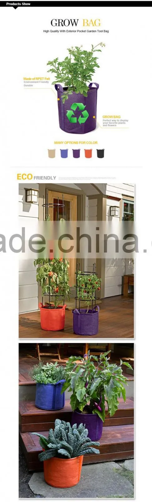 Wholesale grow bag fabric greenhouse