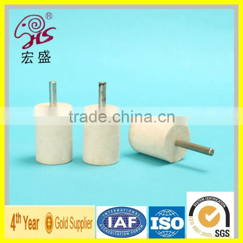 2016 new product Buffing wool felt bobs with high quality from China hongsheng high quality