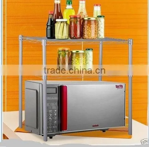 2 -Tier Microwave oven rack Kitchen Shelves