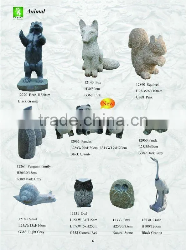 Beautiful Garden Stone Hare Statue Decoration