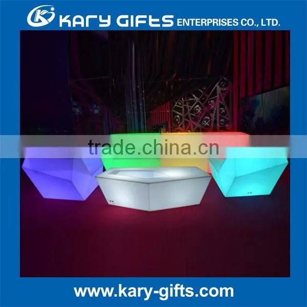 bar led lounge furniture Commercial led light furniture LED sofa sectional