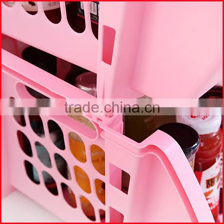 Plastic Stacking Stackers Storage Baskets Veg Rack 3 Tier Vegetable