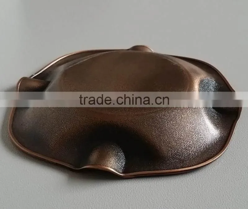 antique metal souvenir ashtray