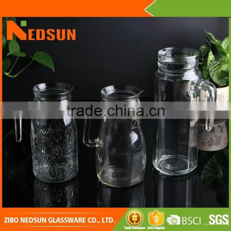 Best quality transparent water pitcher