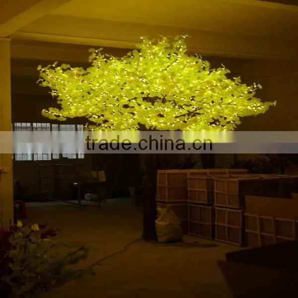 SJ218004 Outdoor Artificial LED Cherry Blossom Tree Light, Big blossom cherry tree
