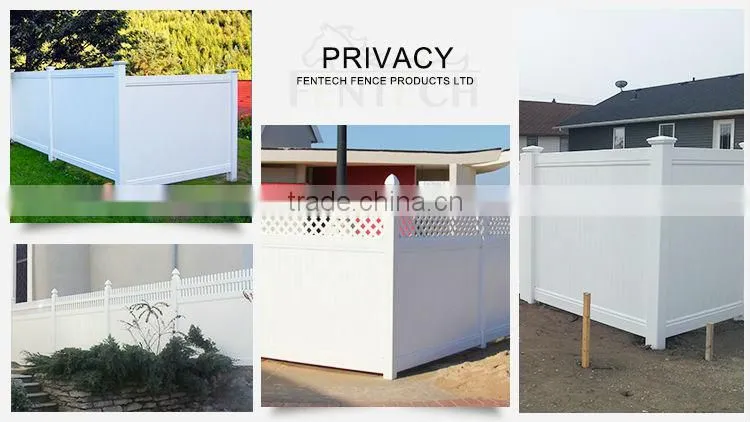 Hihg quality customized vinyl/pvc/plastic panels for fence
