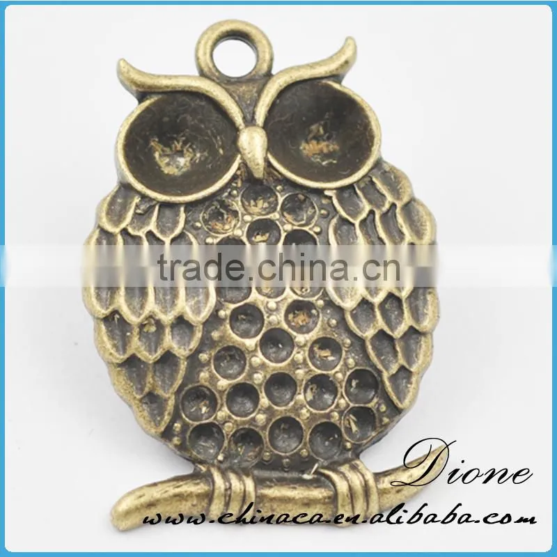 Hot sale stamped metal charms for jewelry making