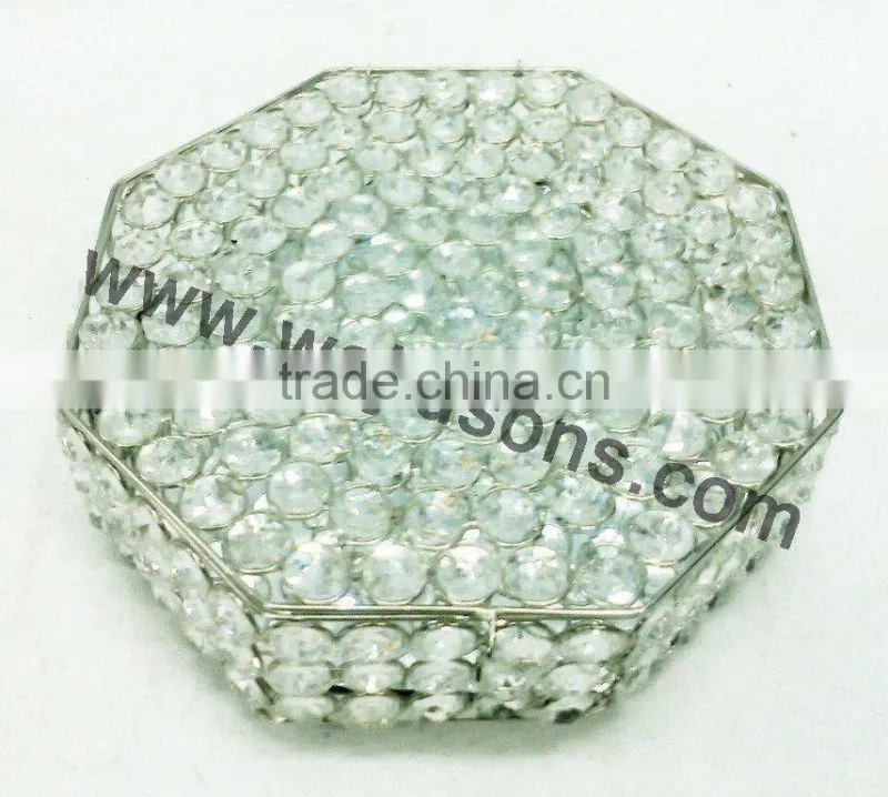 Crystal Standing Candle Holder,Crystal Candlestick