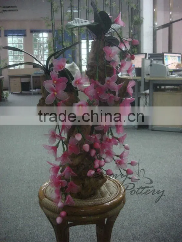 Vietnam wooden planter, Planter from tree root (from top)