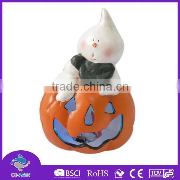 Polyresin pumpkin halloween decorations outdoor