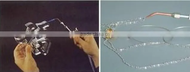 Jewelry polishing oxy-hydrogen flame generator