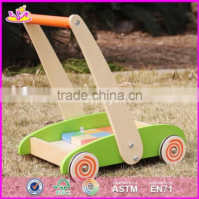 2017 New product preschool wooden baby activity center W16E072
