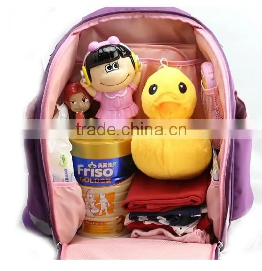 Multi-functional fashion mommy backpack