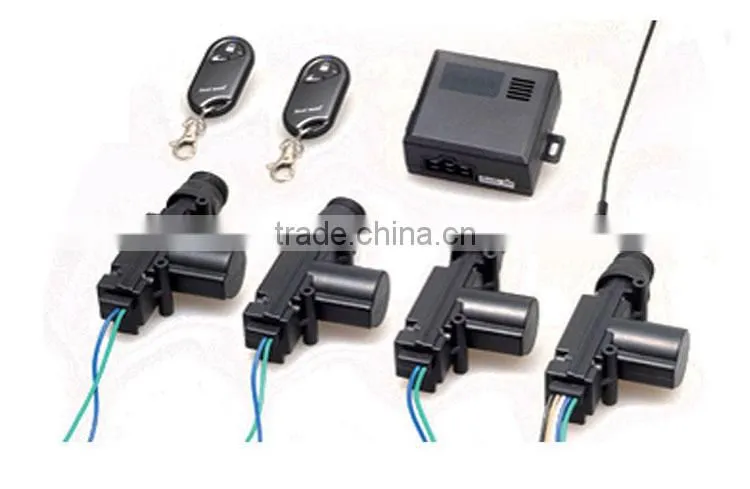 Remote car central locking system with built-in engine killer relay
