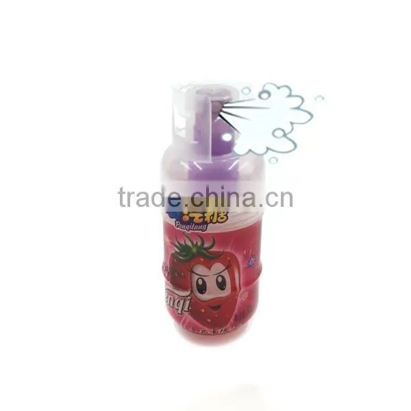 Sour Fruity Drink Gas Tank Shape Super Spray Candy