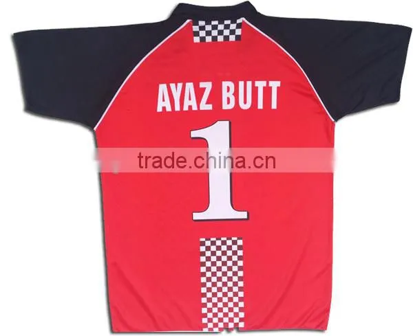 Custom short sleeve rugby shirts superman rugby shirt