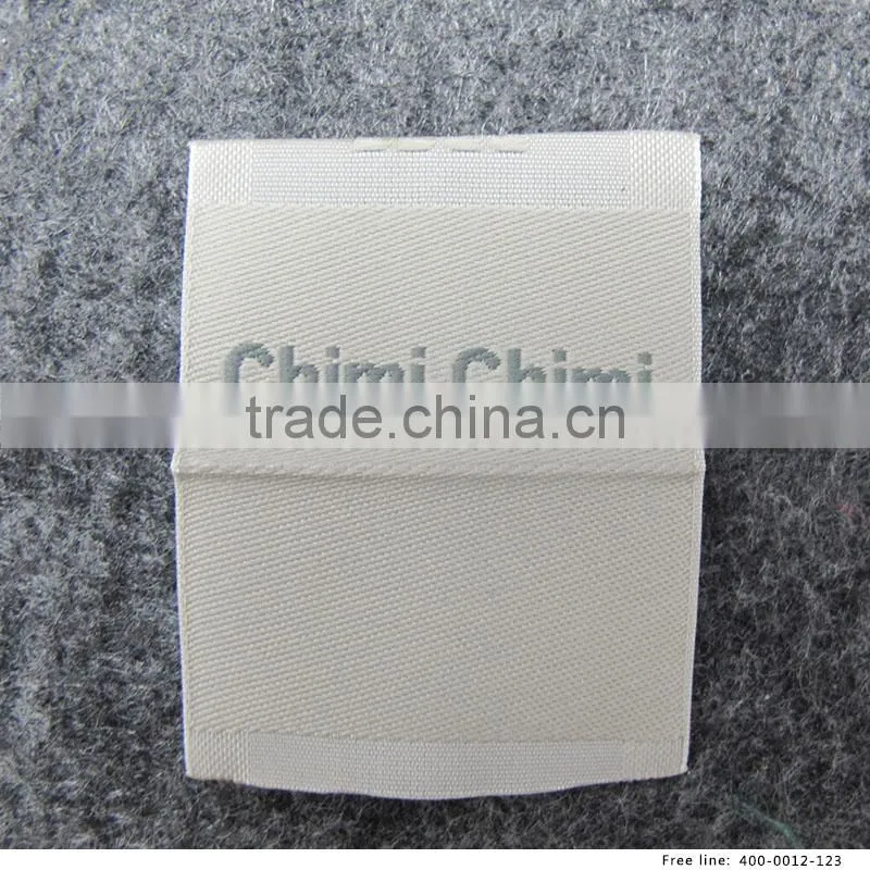 Overlock Custom Garment Woven Label