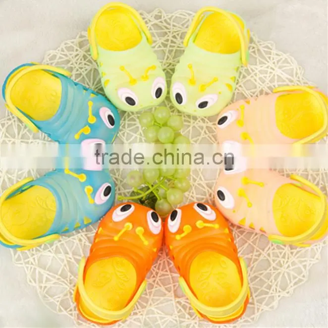 Shuoyang 2017 New Fashion Cute Sandals Summer Children Baby Slippers Animal Cartoon Style EVA child Shoes slipper