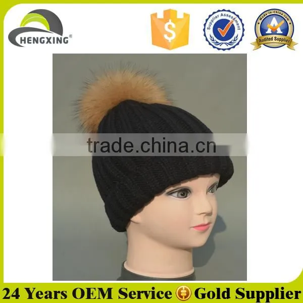 Wholesale Winter fur hat custom
