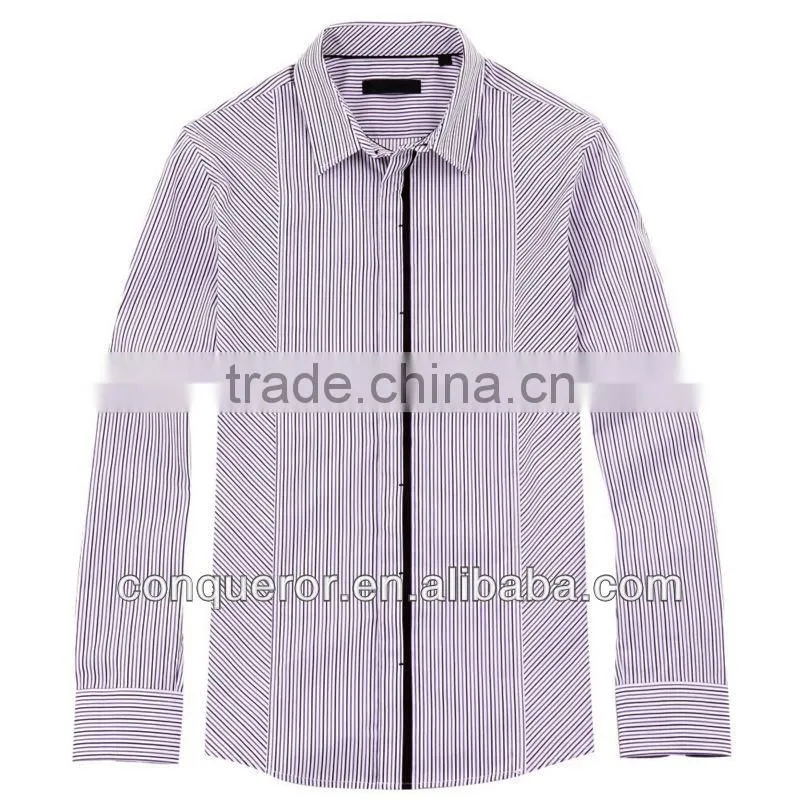 Striped shirt,custom made shirt