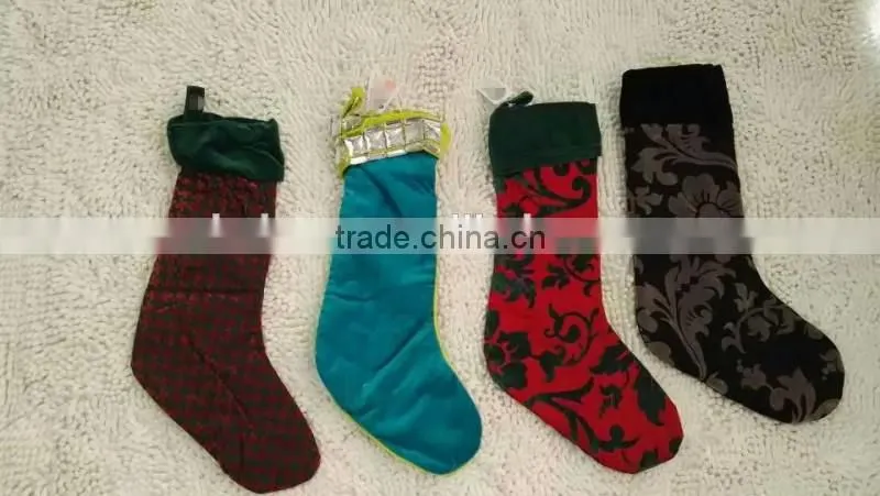 Garment stocks new designs colorful Christmas socks