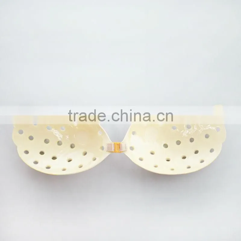 Push up A/B/C/D sizes ladies sexy invisible silicone bra