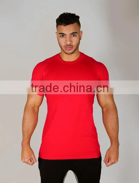 high quality cotton and elastane blends pro - fit t shirts
