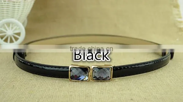 MOQ 1 pc 10 colors choice and length around for waist 57-102cm women brand belt female