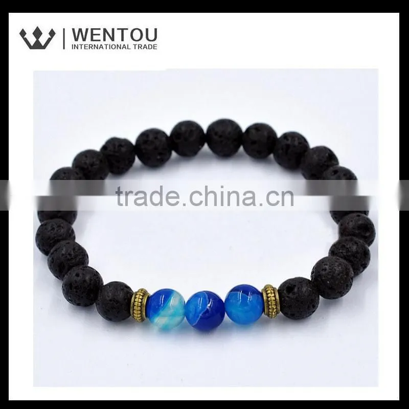 New designs Hot sale Lava Beads Bracelet