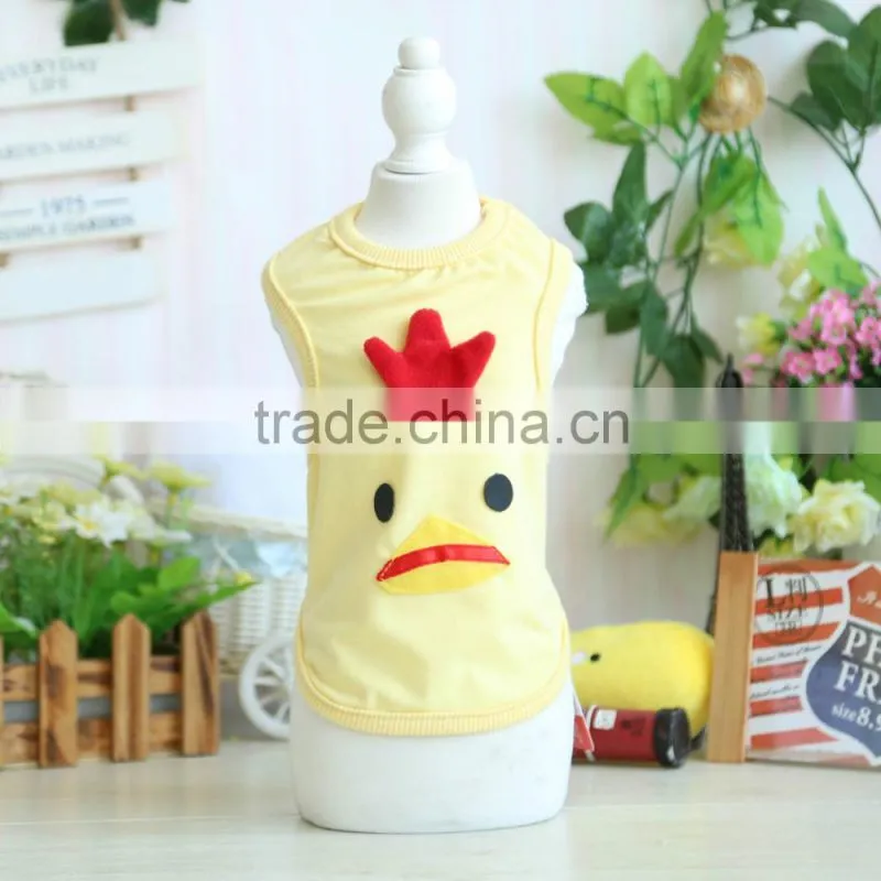 R1938H 2017 New Design Popular Funny chicken Pet Clothes For Dog