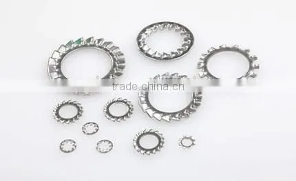 Zinc Finish External / Internal Tooth Lock Washer