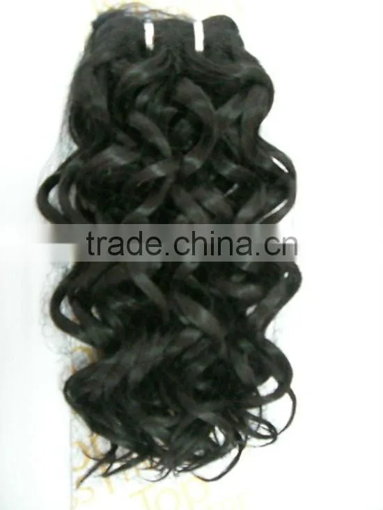 Single Layer Animal Hair for Doll Spiral Mohai Yak Doll Hair Weaves Extension