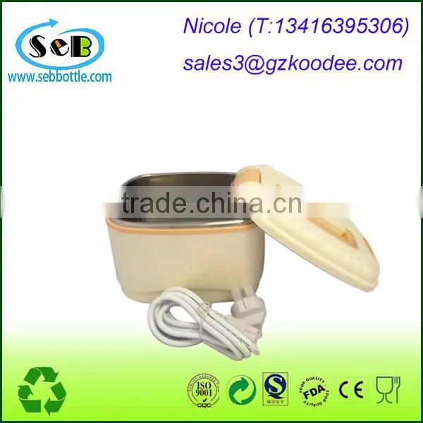 Stainless Steel electric food warmer / Insulated Lunch Box /food container