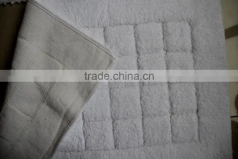 100% cotton soft comfortable custom size bath rugs waterproof sofa set living room