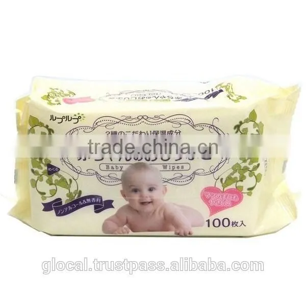 Japan Baby Wipes Hyaluronic Acid & Ceramide baby wipe 100sheets 3p/pack Wholesale