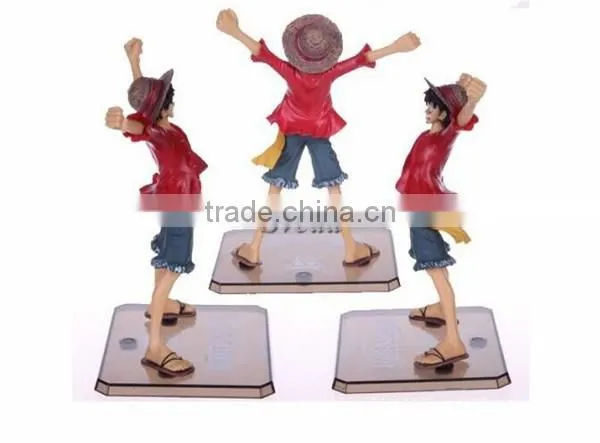Hot Anime One piece figure toy Luffy action figure wholesale price PVC Luffy dolls Anime action figure