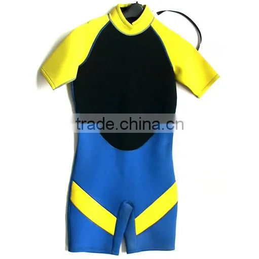 Semi-Dry Suits fancy short sleeve neoprene surfing wetsuit