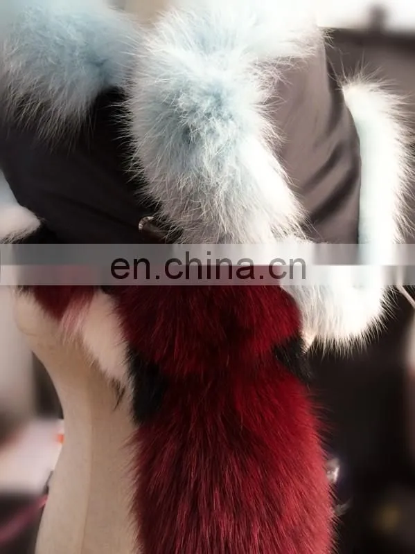 Women's Wrap Stole Scarves Fox Fur Collar Scarf Shawl Collar Korea Scarf
