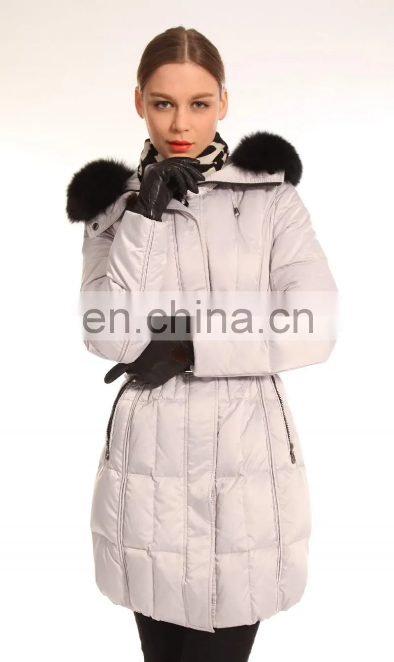 New Design Hot Selling For Winter Long Down Coat Women'S