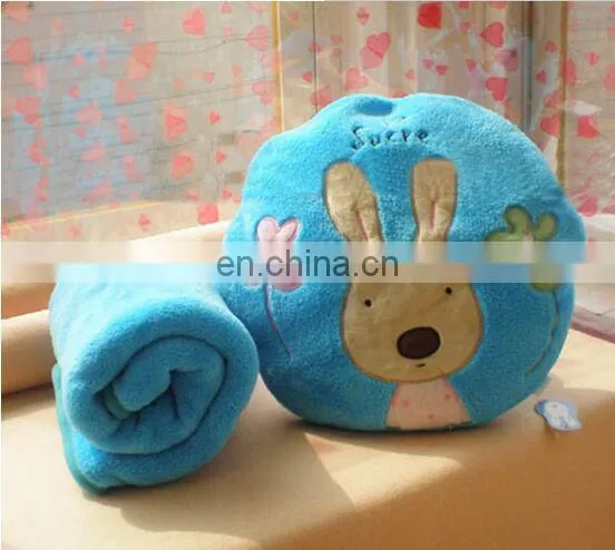 air condition blanket also can use as plush toy pillow