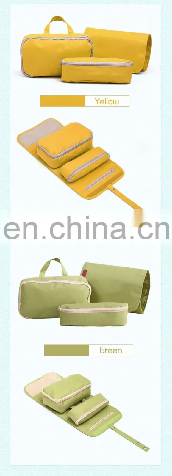 custom logo makeup brush bag