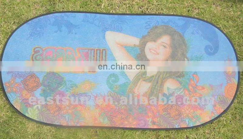Hot selling Nylon cartoon car rear sunshade for back window