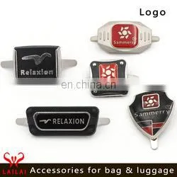 Bag Parts custom silicone patch logo rubber label for handbag