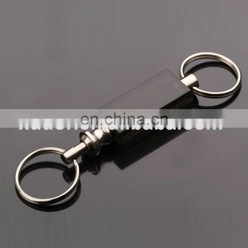 Custom double ring keychains /metal keychains