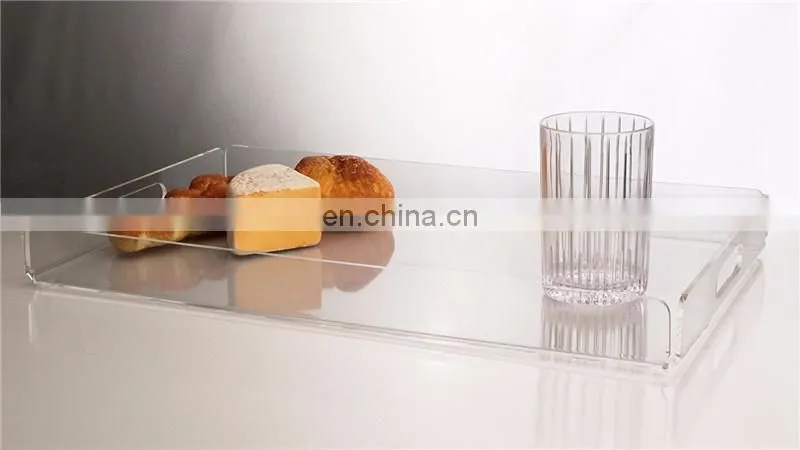 Rectangle and square customized acrylic tray