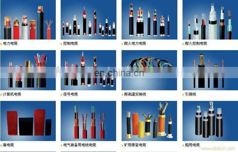 VV 4x120 0.6V/1KV Constant section Copper Core Electrical Power Cable With PVC Insulation PVC Sheath